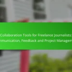 Collaboration Tools for Freelance Journalists: Communication, Feedback and Project Management
