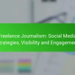 Freelance Journalism: Social Media Strategies, Visibility and Engagement